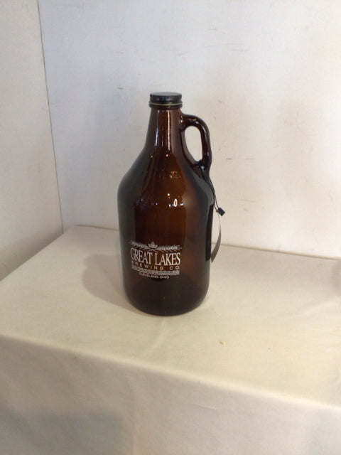 Brown Glass Cleveland Bottle