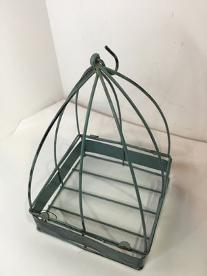 Aqua Metal Bird Cage