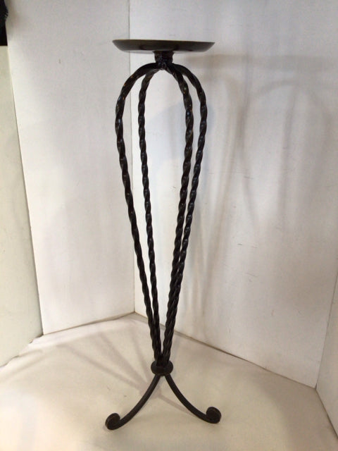 Black Metal Candle Holder