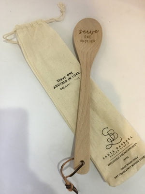 Santa Barbara NEW Wood Spoon Rest