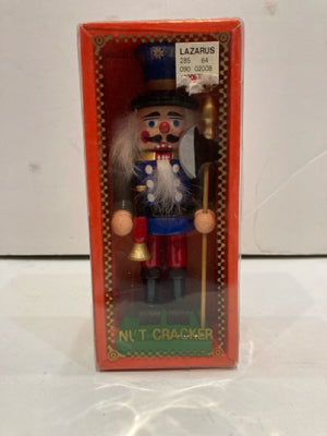 Lazarus Multi-Color Wood Nutcracker Boxed Holiday Item