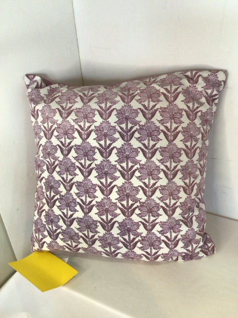Bohemian Purple/White Pillow