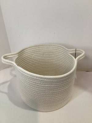 Cream Rope Basket