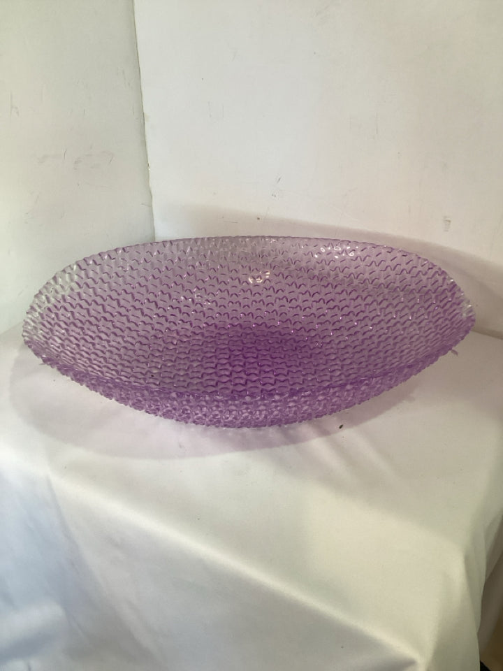 Pink Glass Bowl