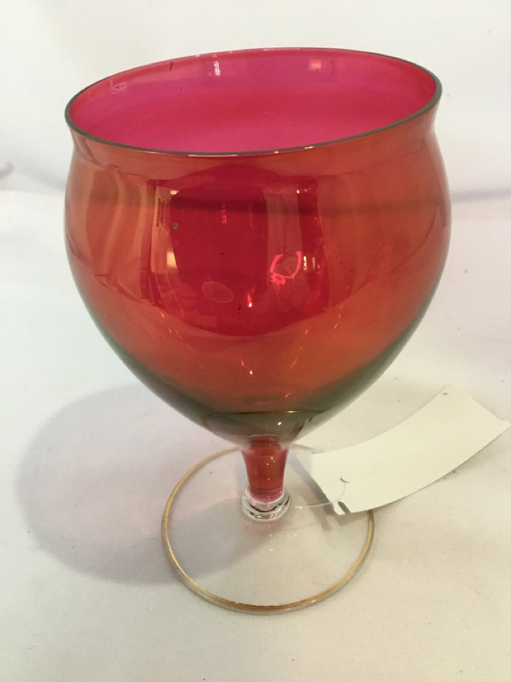 Wine Red Glass Glass