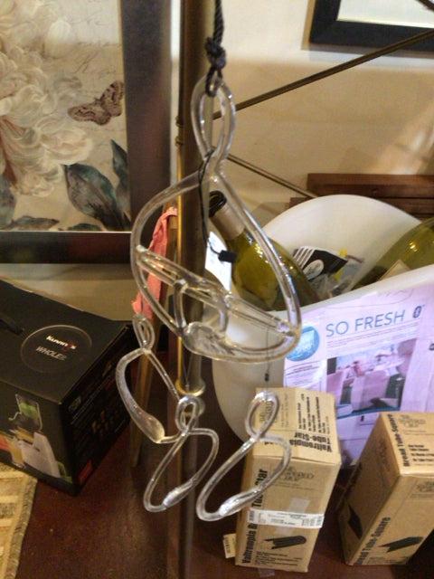 Glass Clear Wind Chime