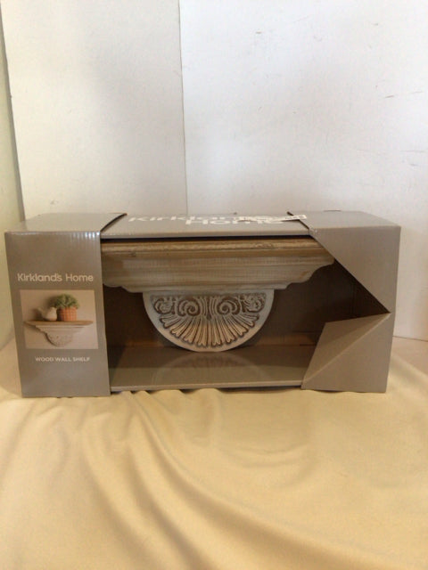 Kirkland's White/Gray NEW Shelf