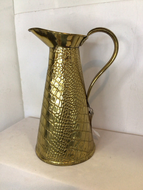 Gold Metal Vase