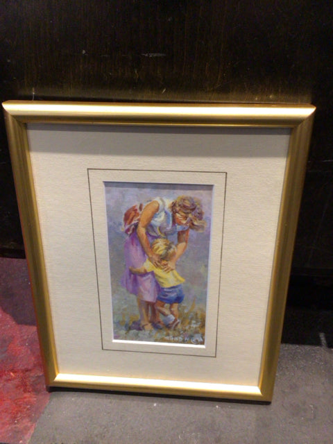 Pastel Children Framed Art