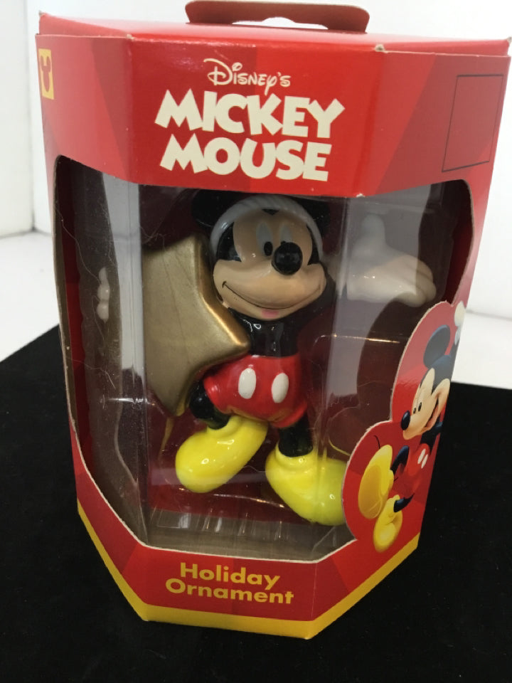 Christmas Multi-Color Resin Mickey Mouse Ornament Holiday Item
