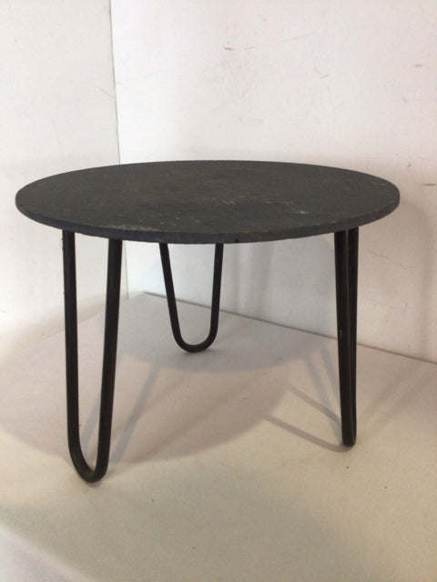 Gray Slate Plant Stand