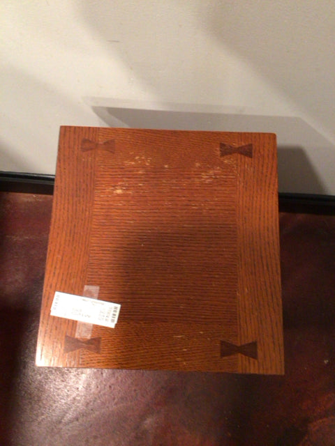 End Wood Brown Table