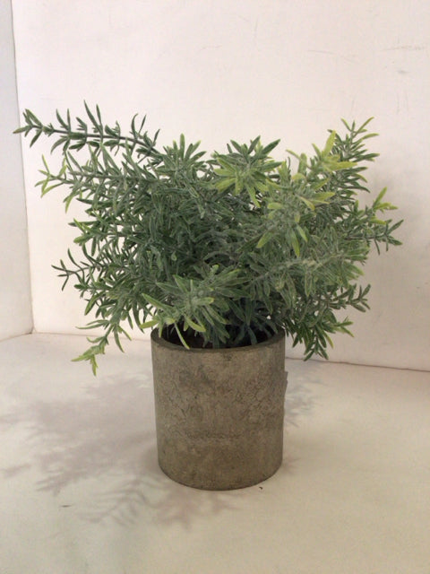 Green/Tan Faux Plant