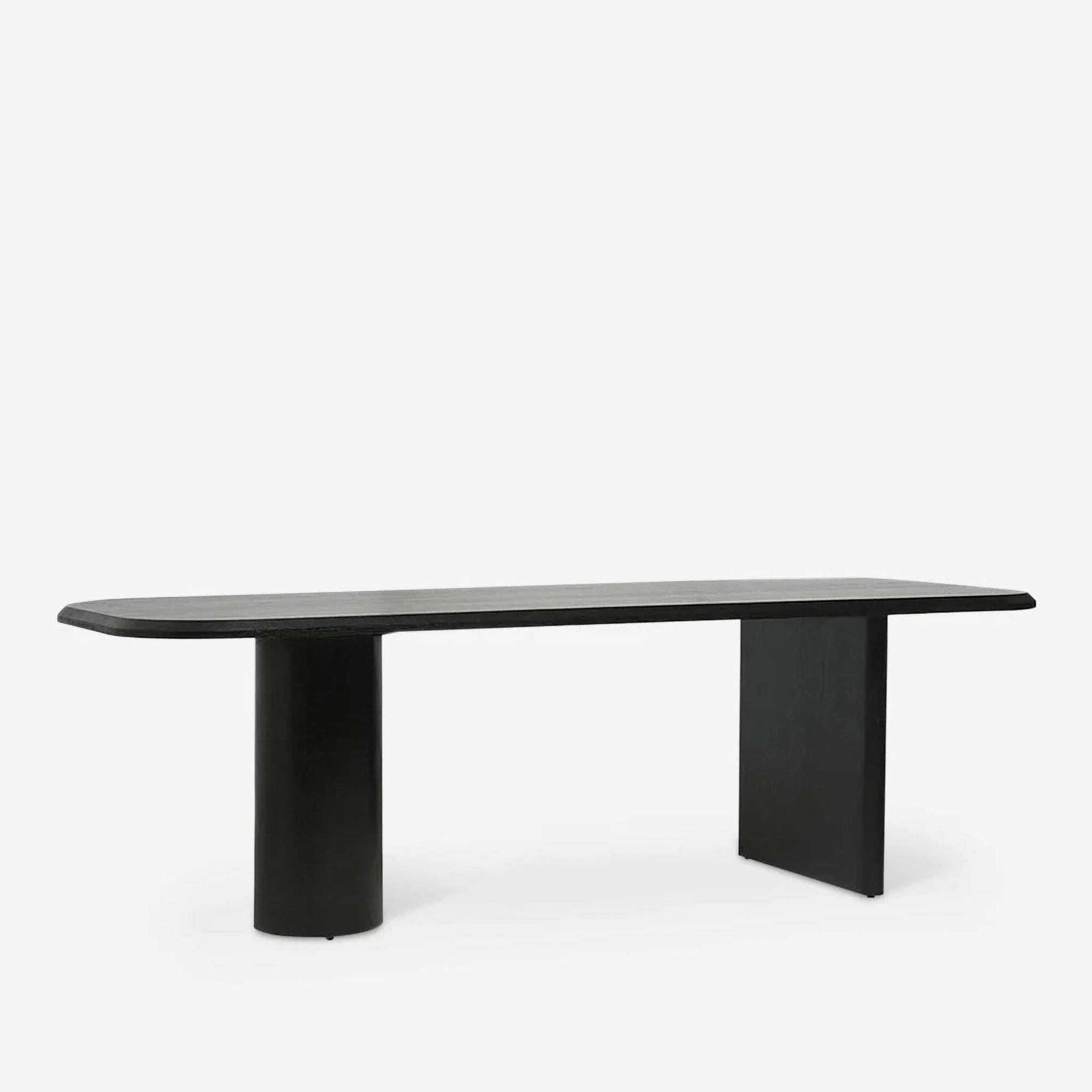Lulu & Georgia Modern Wood AS IS Black Table BT2Y2SGH
