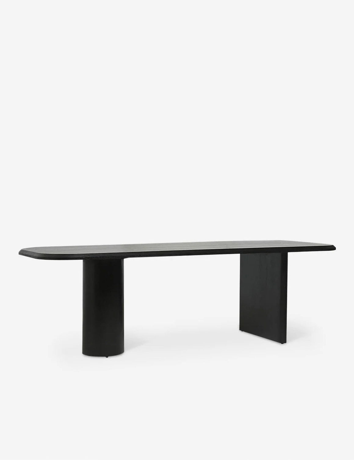 Lulu & Georgia Modern Wood AS IS Black Table BT2Y2SGH