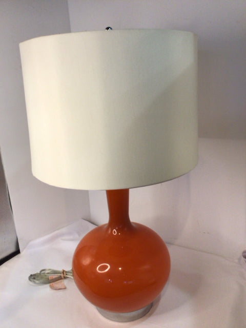 Orange Glass AS IS Lamp