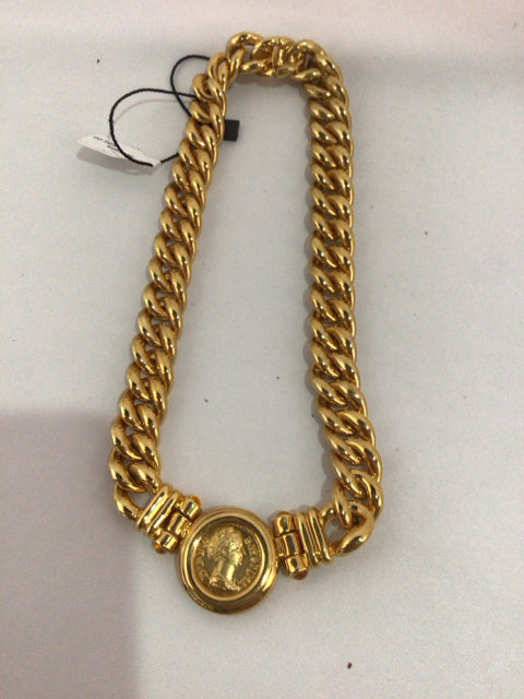 Gold Coin Necklace