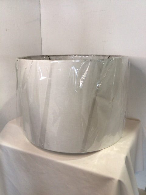 White Linen Lamp Shade