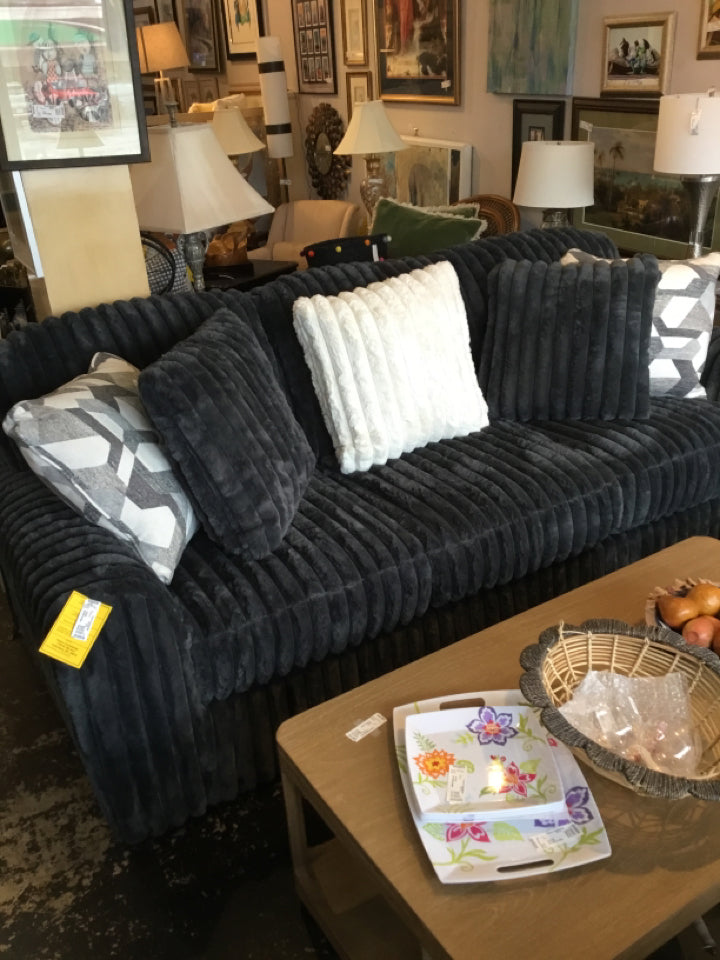 Ashley Corduroy Gray Sofa/Couch  ASL-9810538