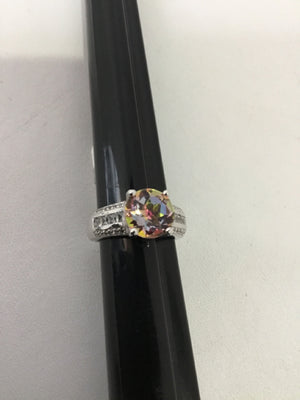 Multi-Color Rhinestone Ring