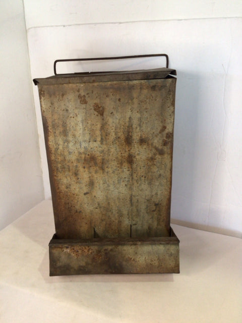 Vintage Metal Bird Feeder