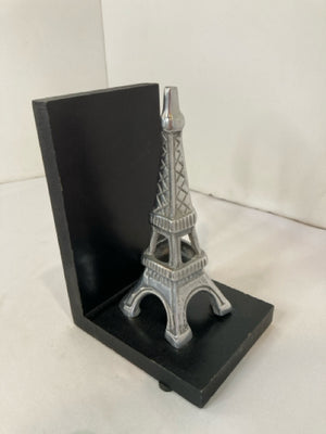 Black Eiffel Tower Book End