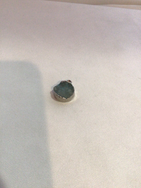 Quartz Blue/Gray Pendant