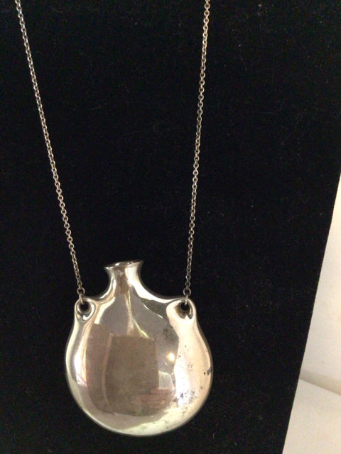 Tiffany & Co. Sterling Silver Silver Bottle Necklace