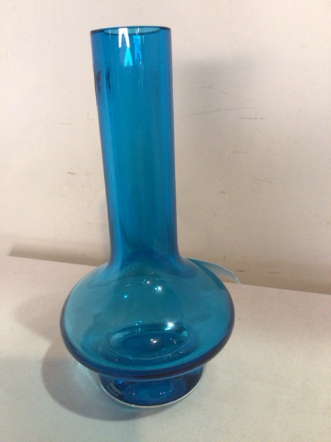 Waterford Marquis Blue Glass Vase