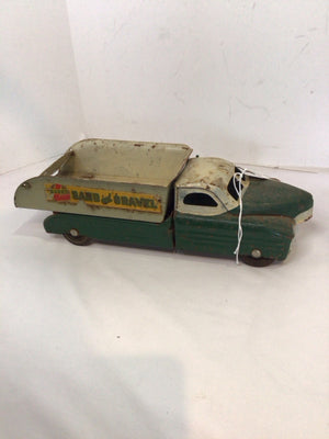 Vintage Green/White Truck Toy