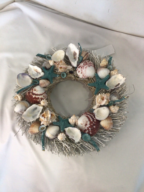 Multi-Color Shells Wreath
