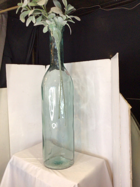 Bottle Clear Glass Vase