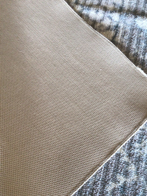 Polyester Gray/Cream Rug