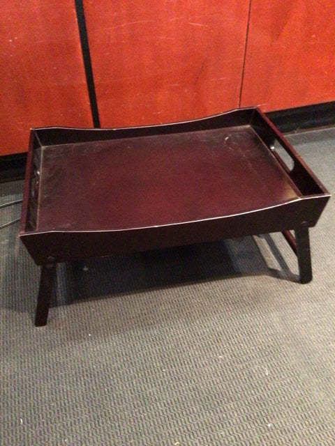 Winsome Way Black Wood Bed Tray