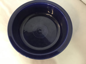Fiestaware Serving Blue Stoneware Bowl