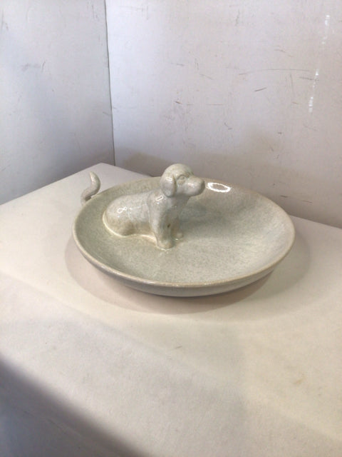 Blue Pottery Swirl Bowl