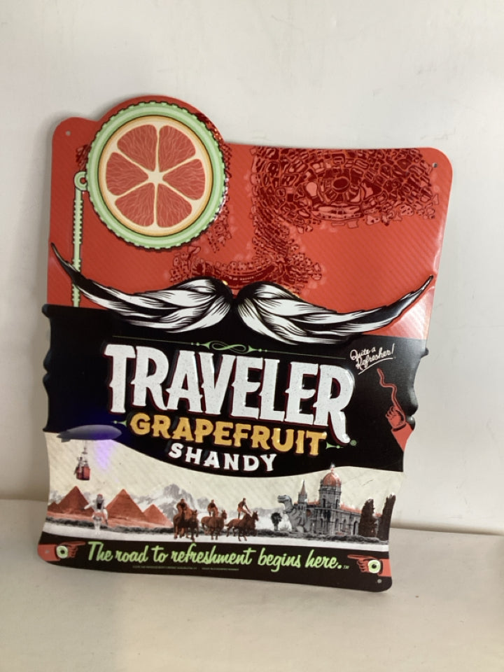 Sign Metal Advertisement Black/Red Wall Decoration Art