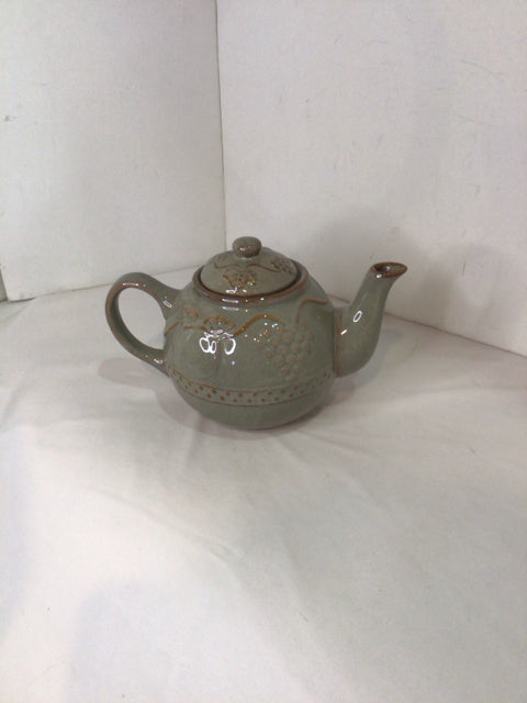 Gray Ceramic Tea Pot