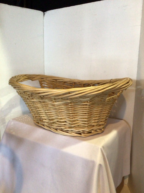 Wicker Oval Basket