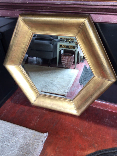 Bombay Co. Gold Octagon Mirror