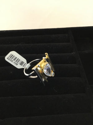 Silver/Gold Rhinestone Ring
