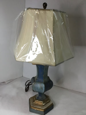 Blue Resin AS IS Lamp