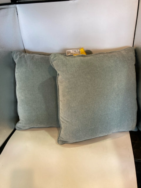 Gray Cotton Pair Pillow Set