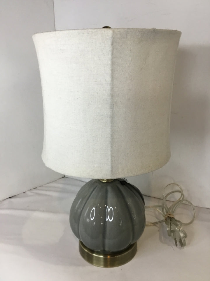 Gray Ceramic Lamp