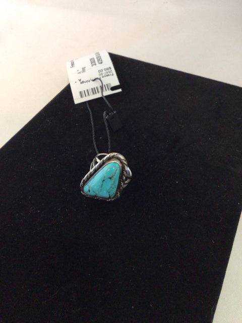 Silver Turquoise Turquoise Ring