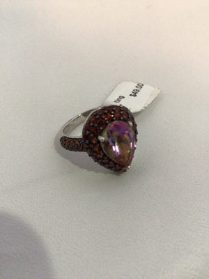 Red Rhinestone Ring