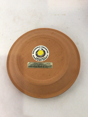 Native American Red/Black Pottery Bowl