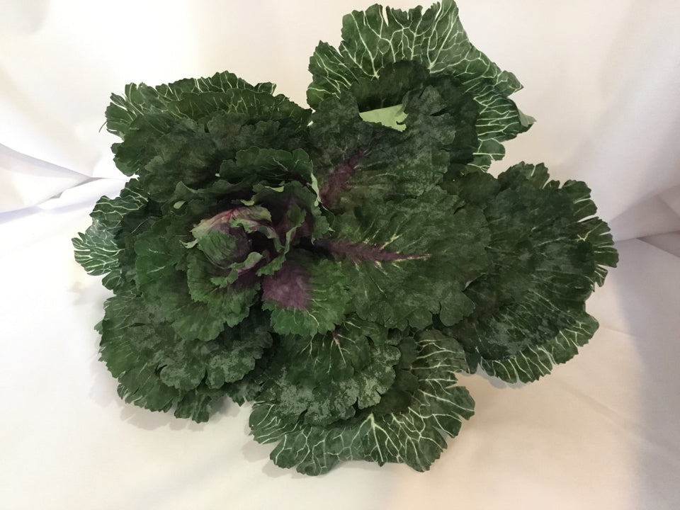 Green Cabbage Silk Flowers