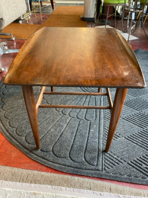 Heywood Wakefield End Wood Mid Century Brown Table