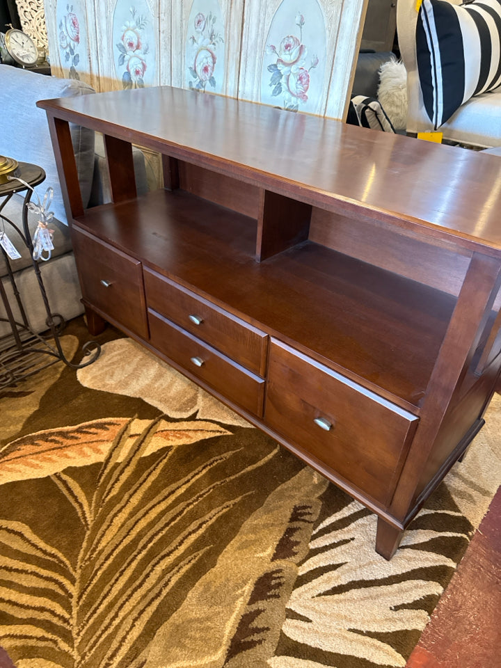 Ethan Allen Cherry Wood File Credenza